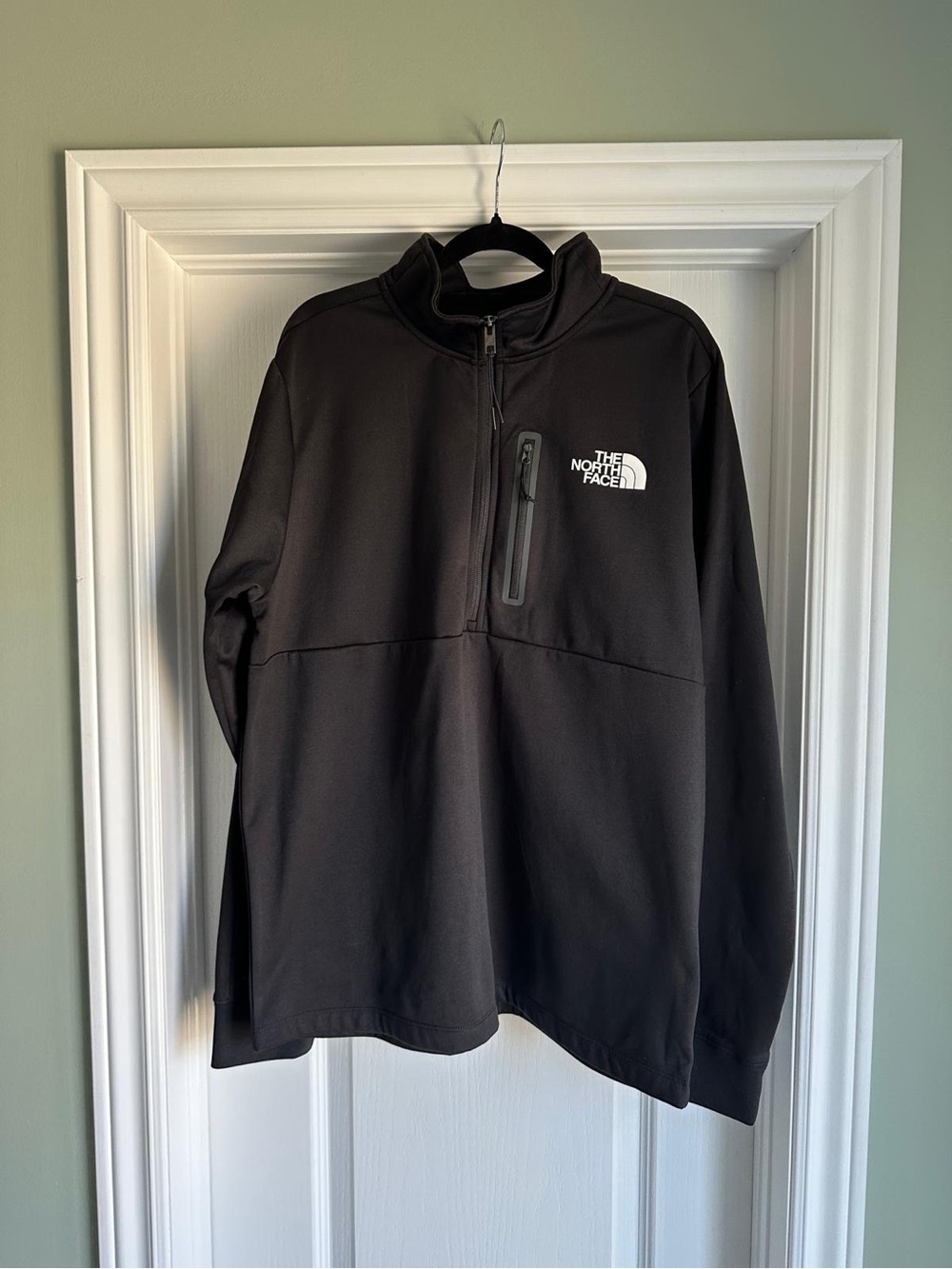 The North Face Black Men's Quarter-Zip Performance Pullover